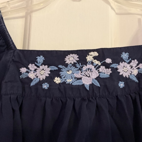 GAP Kids Navy Flutter Embroidered Shirt - Picture 9 of 9